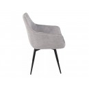 Стул SIGNAL SERVIO Brego 07 серый/черный, поворотный